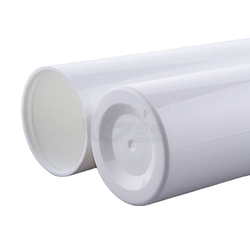 Plastic Airless Pump Bottles Custom Empty 30ml 50ml 80ml 100ml 120ml 150ml Cosmetic Screen Printing White PUMP Sprayer Cylinder