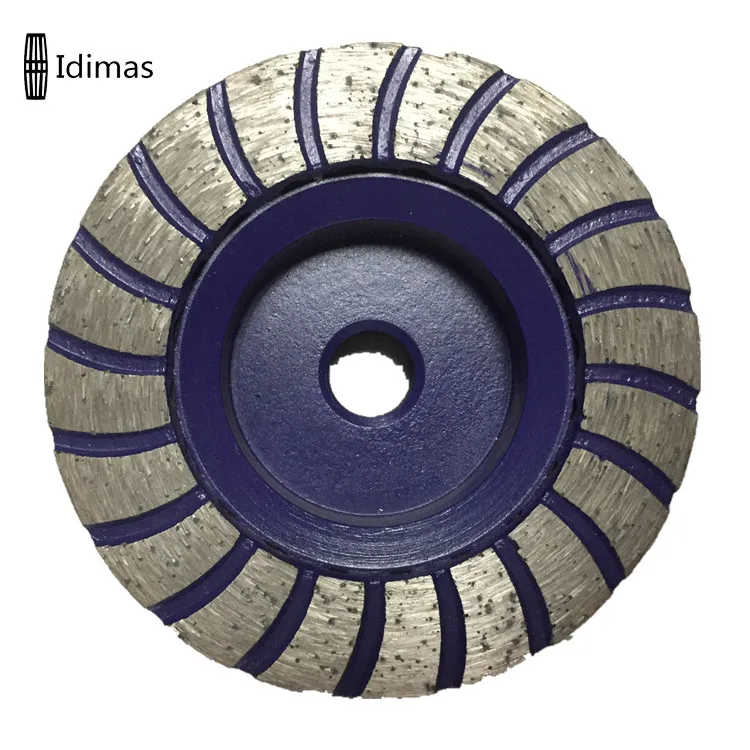 Professional manufacturer most popular creative millstones diamond turbo grinding wheel with segments