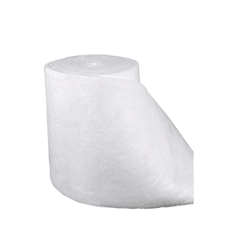 Заводская цена 1260 градусов огнеупорный глиноземный силикат иглы керамическое волокно изоляционное одеяло