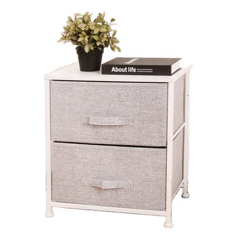 Завод по производству звезд напрямую поставляет 2 выдвижных ящика из ткани вертикальный комод для хранения башни