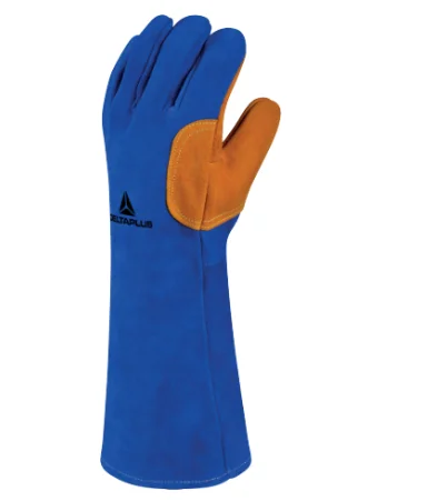 High Quality EN388 EN407 Safety Gloves Flame Retardant and Heat-resistant Leather Gloves