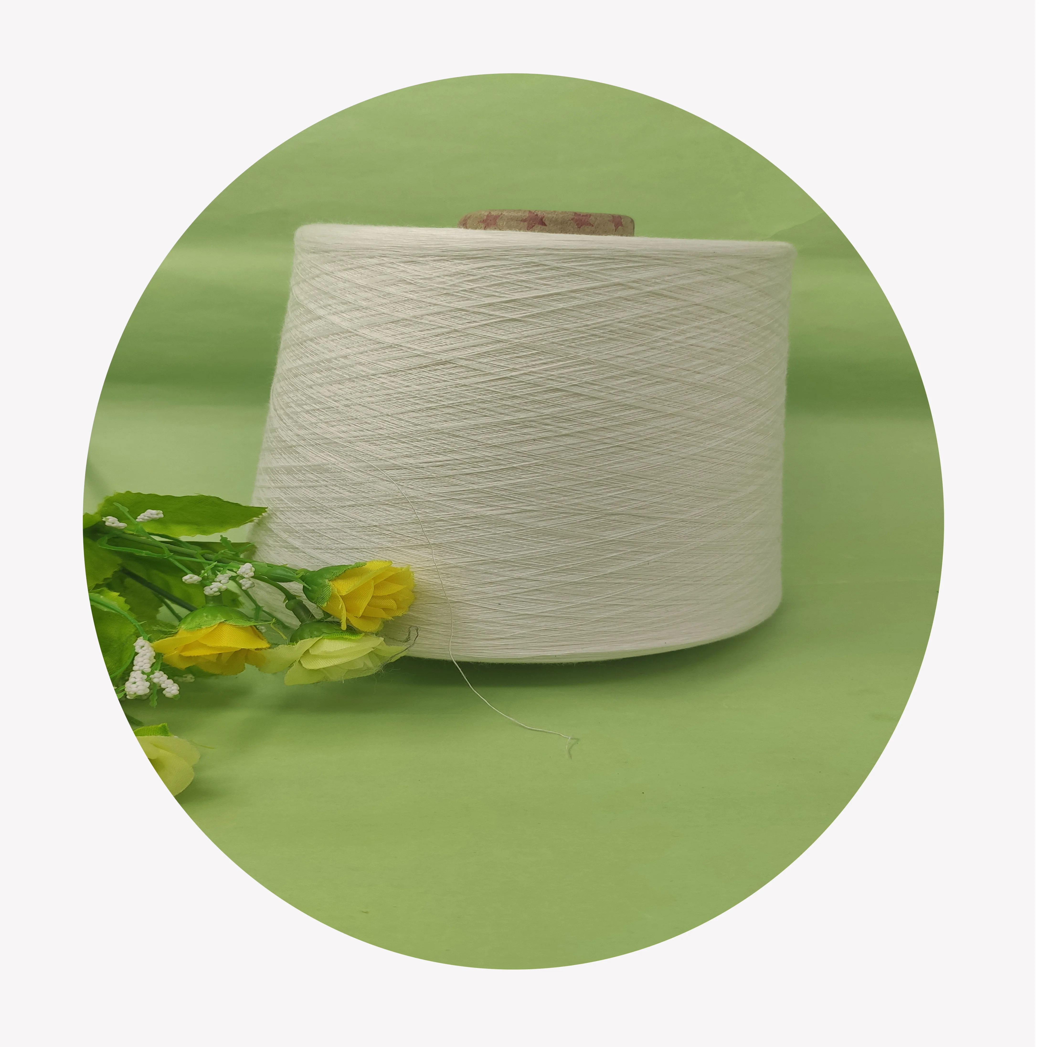 Chinese High Quality Bamboo/cotton  Siro Compact Yarn for Socks