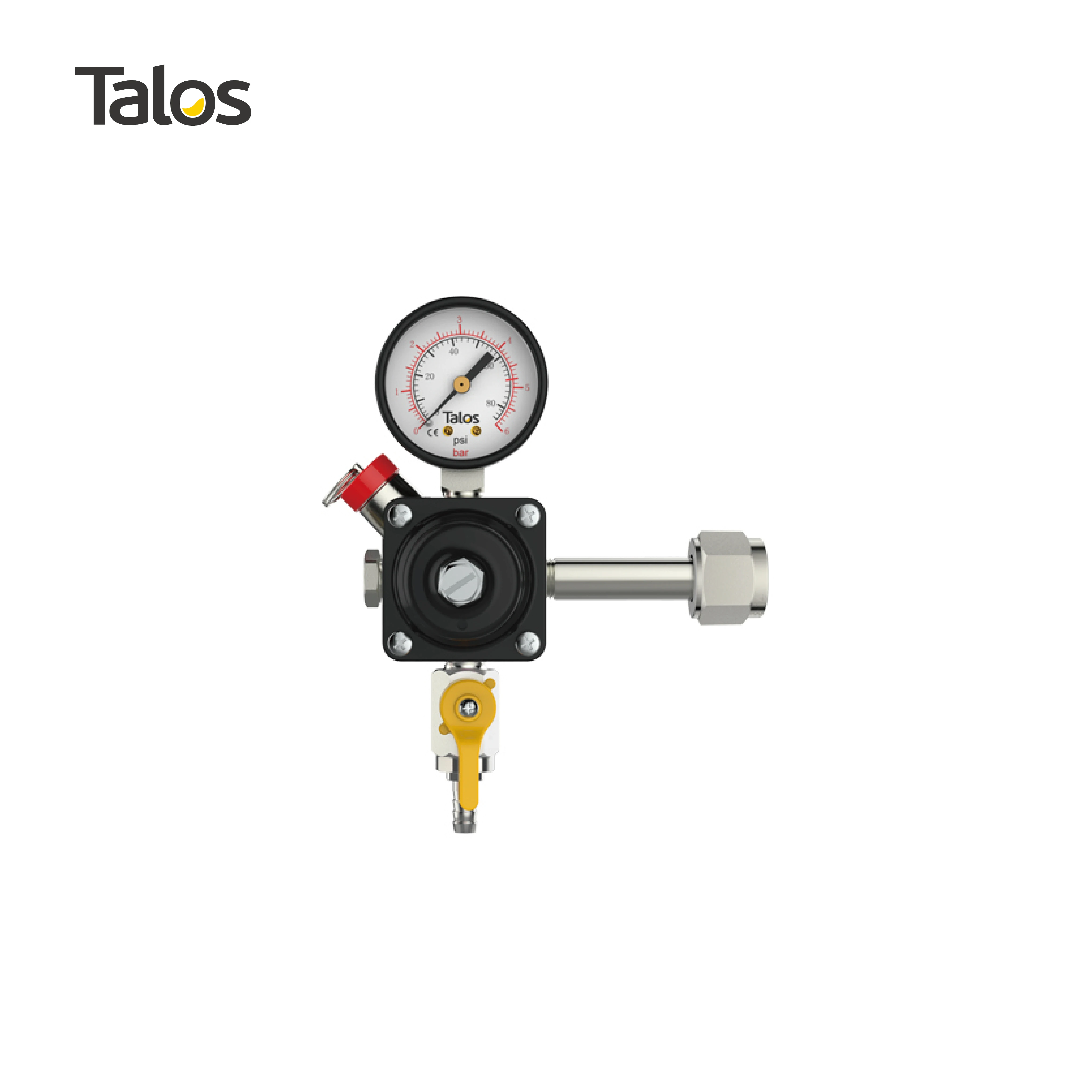 Talos brewing Premium CO2 Beer primary Regulator for gas tank