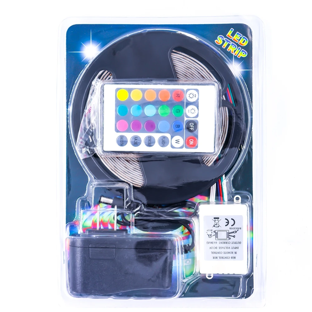 Комплект водонепроницаемых светодиодных лент rgb 5050, 5 м, 10 м, 16,4 футов, 5 м, 10 м