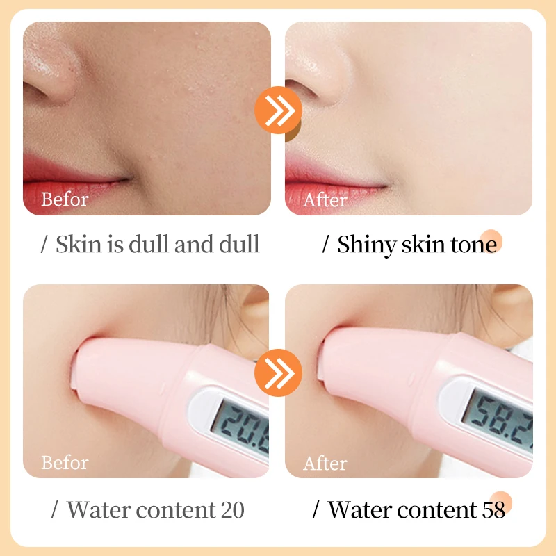 OEM BIOAQUA private label papaya vitamin c collagen brightening moisturizing hydrating whitening skin care set