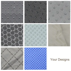 Factory Customized Patterns High Quality Twill Texture Hexagonal Anti Slip Cotton Fabric