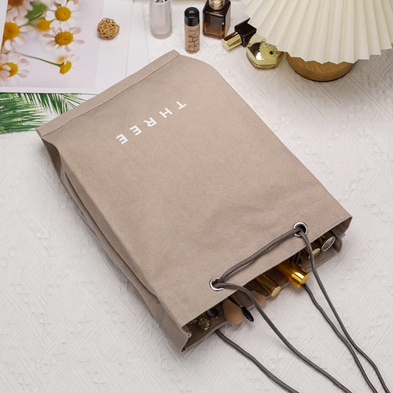 Recyclable Cotton Canvas Tote Bag Multifunctional Shoulder Tutorial Bag