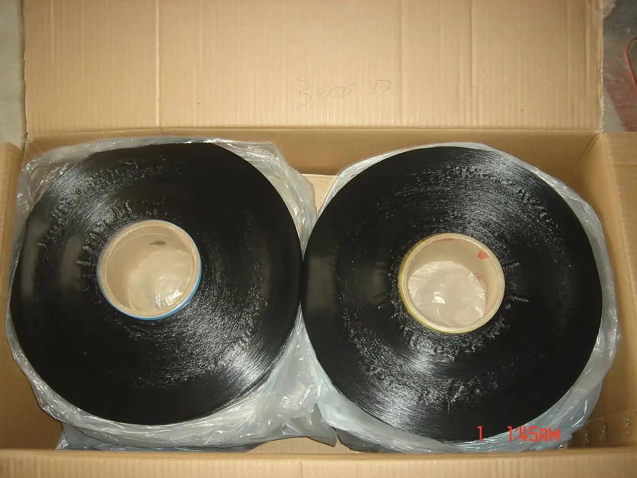 AA Grade Full Dull Dope Dyed Nylon 66 High Tenacity Yarn 1680D For Fishing Net Thread