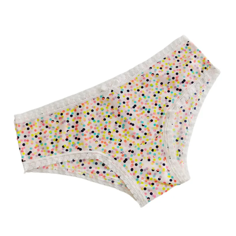 Sexy Lace Ladies Panties High-Cut Full Coverage Stretch Cool Underwear for Women