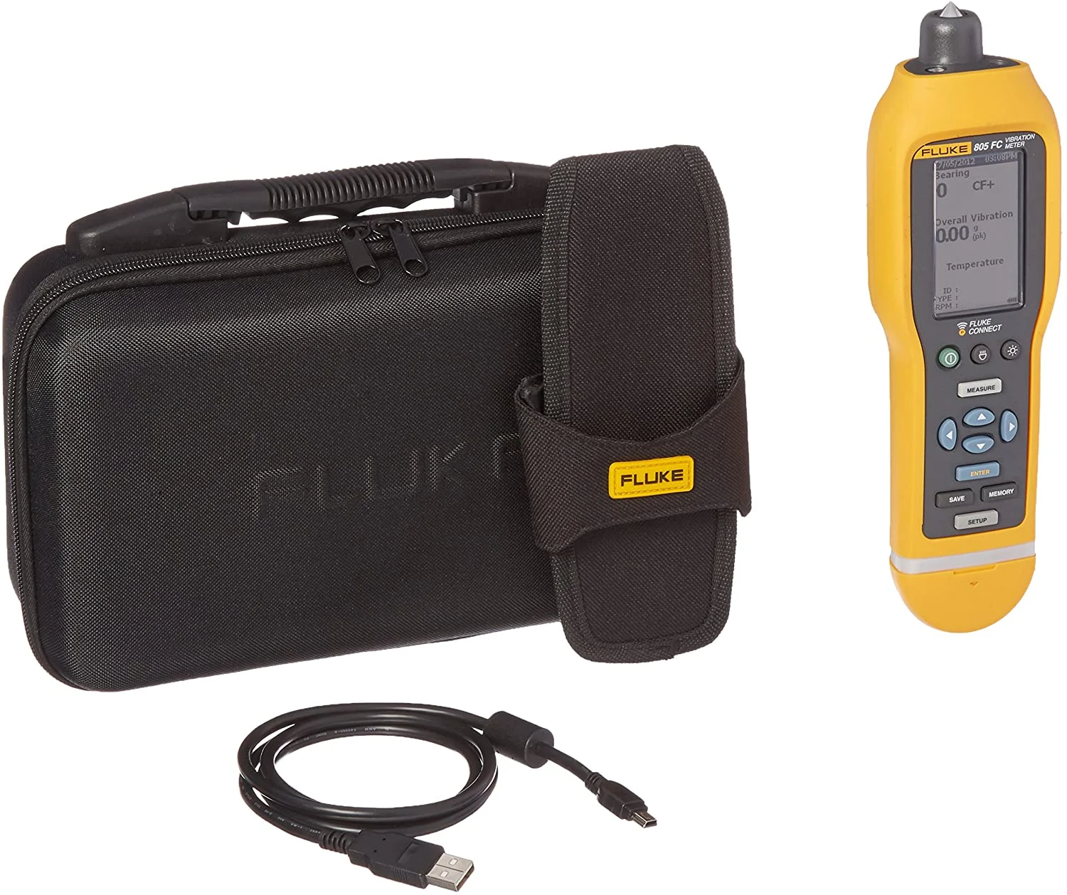 fluke 805FC digital Vibration Analyzer  Vibration Meter