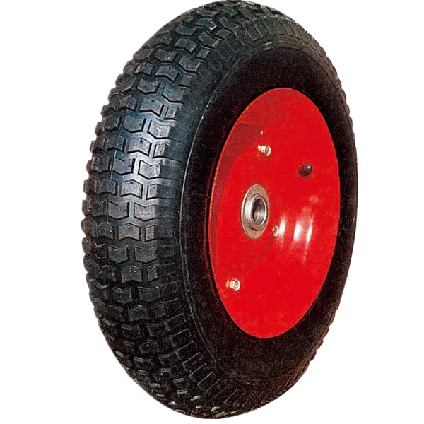 Cheap Wholesale Small Pneumatic Rubber Tire Wheel Barrow Wheel 16 inch 4.00-8