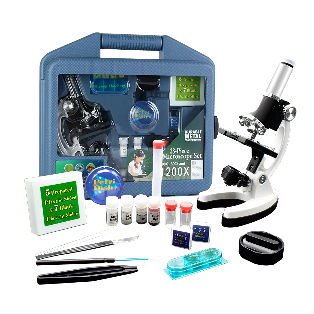 Kids Microscope Science Educational Experiments Kits Microscope Educational Toys for Kids