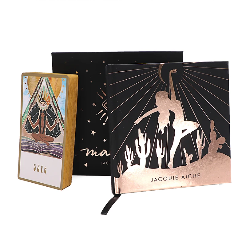 Self Love Customized I Am Girl  Little Printing Positive Deck Wholesale Create Female Black Women Affirmation Cards For Moms