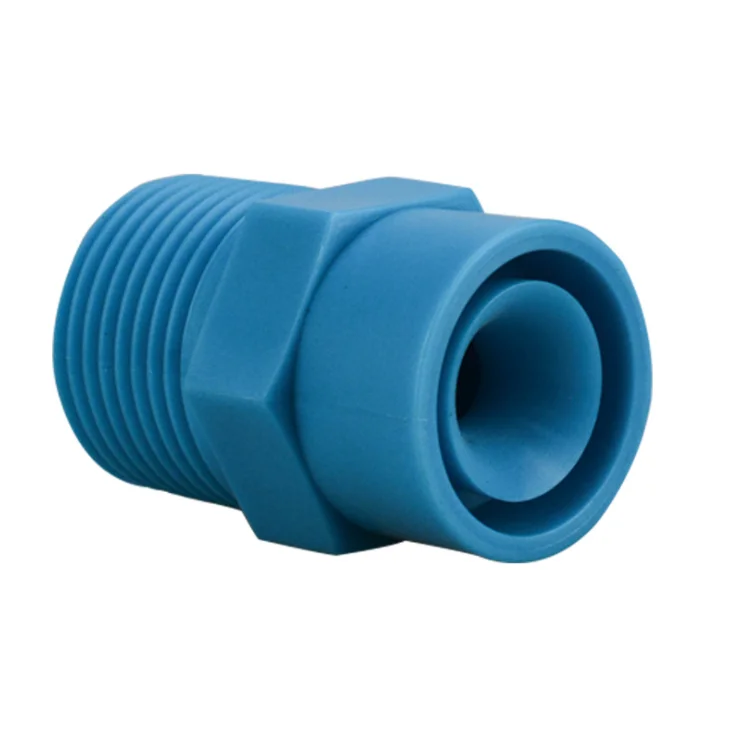 BYCO Blue Plastic Full cone Sprayer nozzle,High pressure water jet nozzle