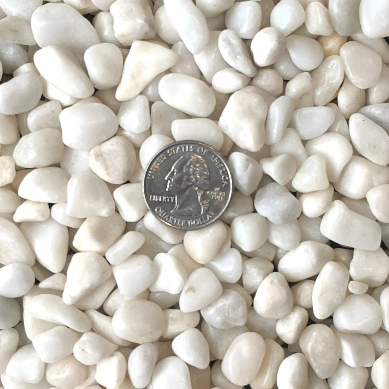 Natural Polished Pebbles Gravel Small Decorative River Stones for Freshwater Animal Plant Fish Aquarium Landscaping Home Decor