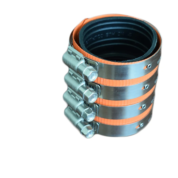 Type A Coupling Pipe Joint Clamp Heavy Duty Stainless Steel Hose Clamps Metal Clamping Band