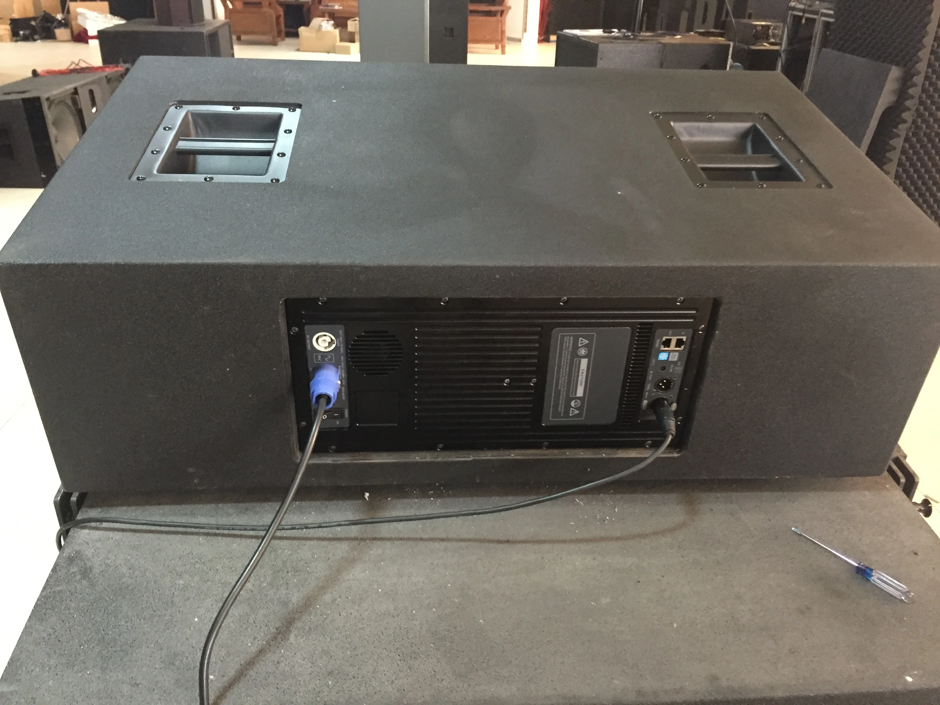 speaker line array 2x12inch active line array with amplifier VT4888A