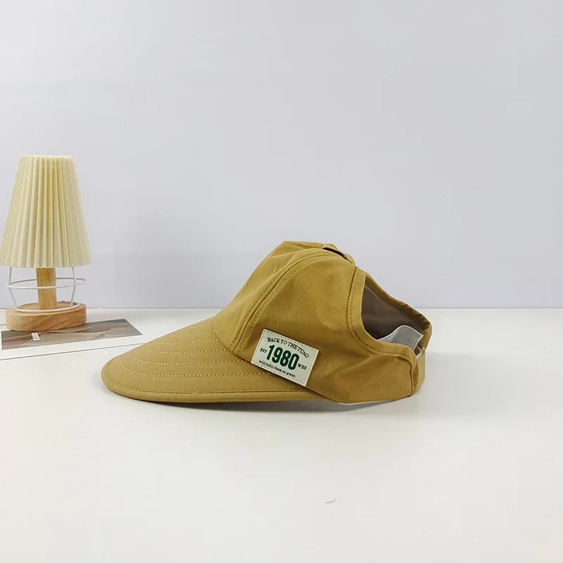 Wholesale ponytail baseball cap female summer Korean version of ins running sunblock hat curved eaves empty cap