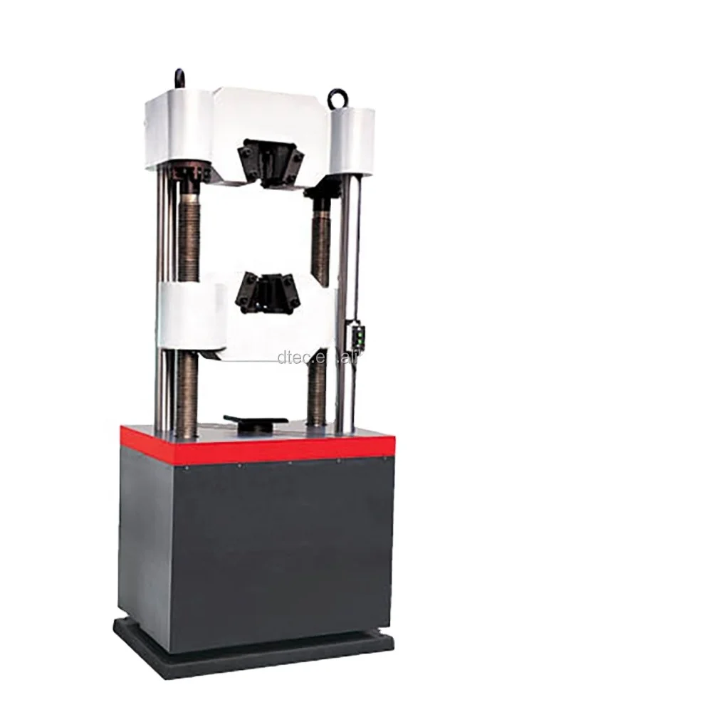 DTEC DEW-1000D Hydraulic Universal Testing Machine,1000KN,Computer Display,Electro-hydraulic Servo Motor,Manufacturer Price