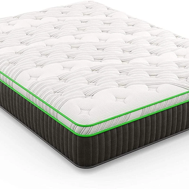 Wholesale Compressed Rolled Up Queen King Size Latex Gel Memory Foam Pocket Spring Bed Hotel  Mattress in a Box