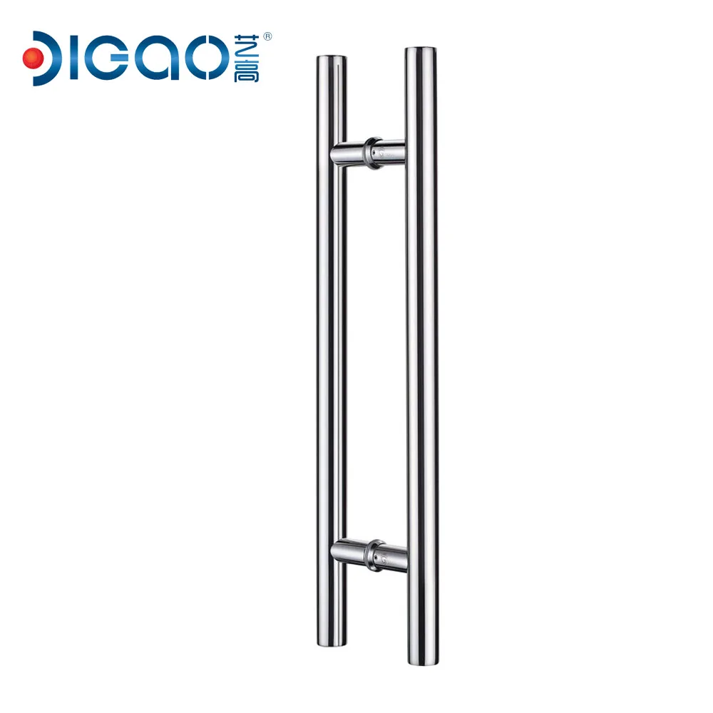 Rectangular 304 stainless steel glass door handle
