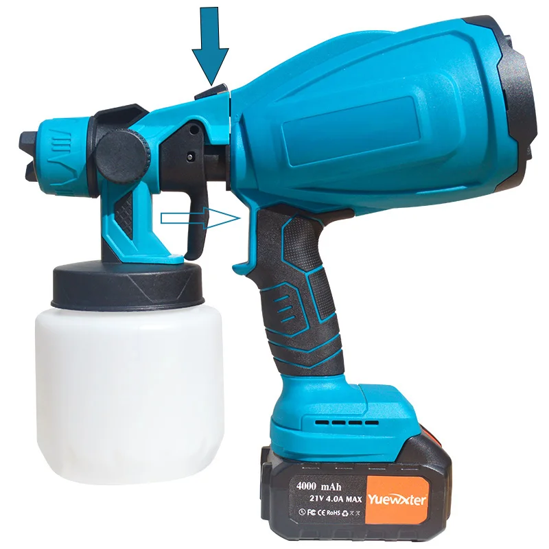 car paint spray gun 800ml electric painting  Color Paint Spraying Equipment Power Tools best cordless spray gun