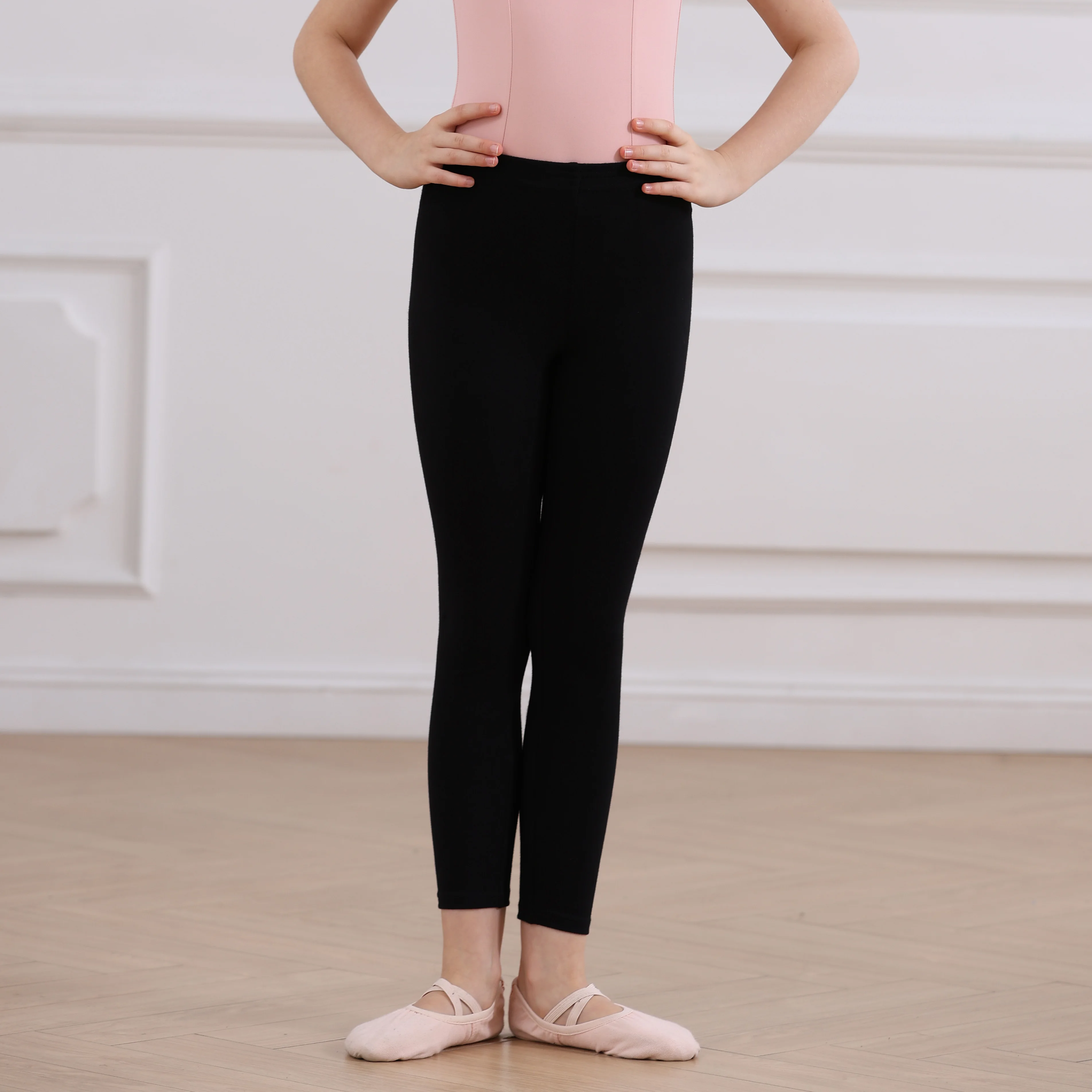 D8032 High Quality  Girls Children Women Ballet Training Dancewear Ninth Pants