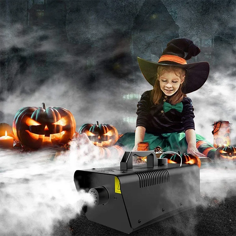 1000W Metal Housing Fog Machine with Wired Remote Controller for Halloween Stage Disco Party