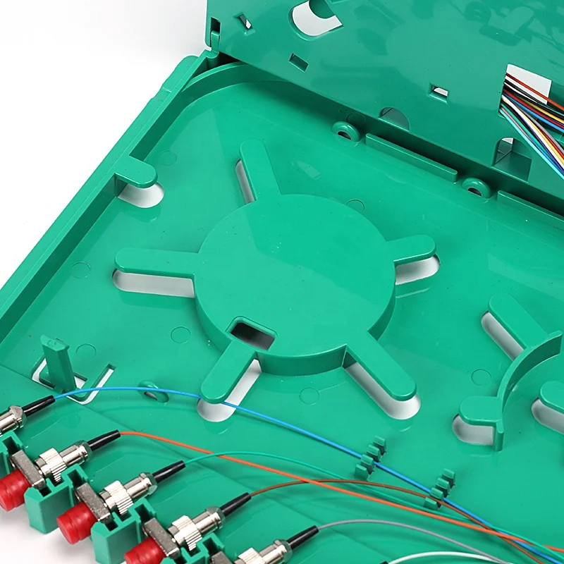 fiber optic splice tray 12 way good quality thicken spcc material 0.8mm for telecommunication