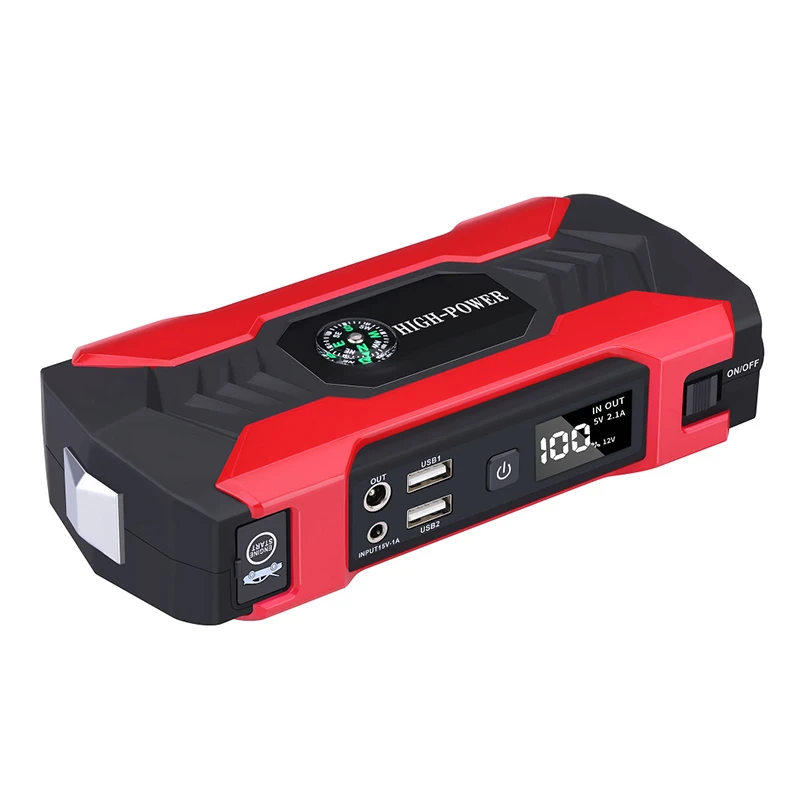 Car 12V Emergency Power Supply Car Battery Starting Power Supply Auto Mobile Power Supply Jump Starter