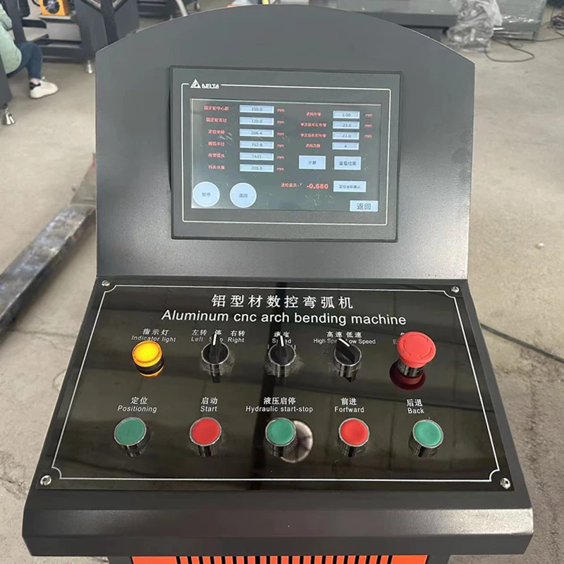 CNC Aluminum round Tube Arc Bending Machine Industrial Profile Processing Window and Door Making Machinery