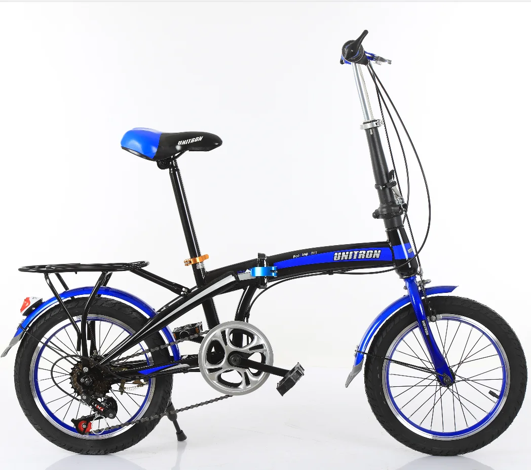 Складной горный велосипед 16/20 дюйма для взрослых и женщин, портативный, для студентов, детский, с переменной скоростью