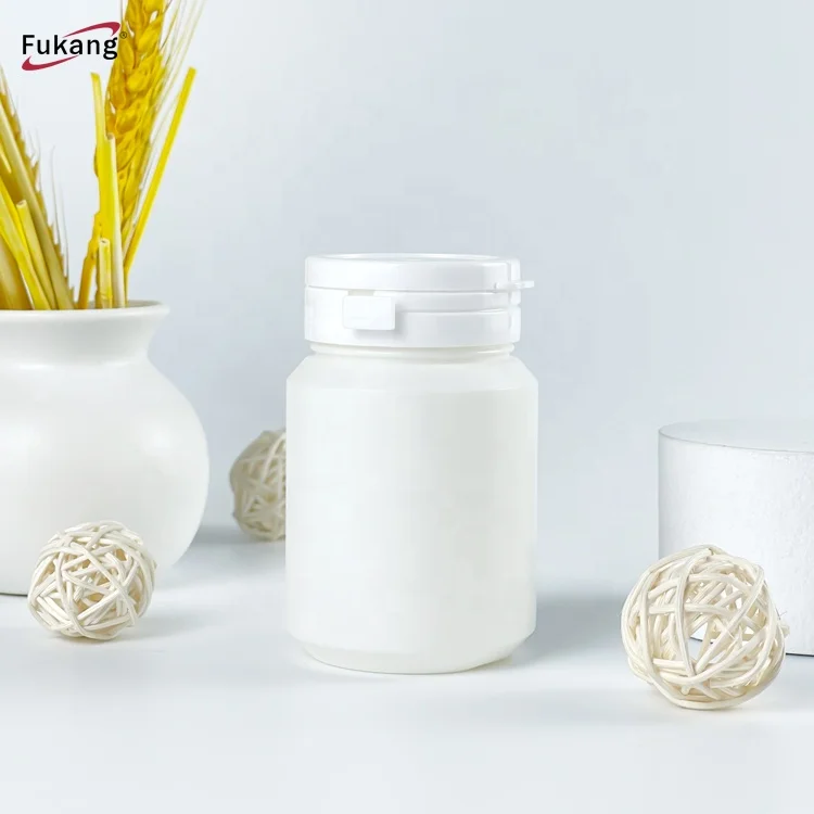 130ml chewing gum Bottle with tamper proof cap