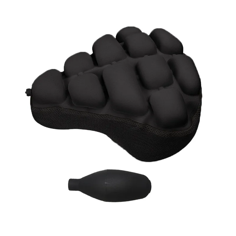 Inflatable Airbag Bike Seat Cover Bicycle Seat Cushion Bike Saddle Cover for Mountain  Bicycle Electric Bike Fitness
