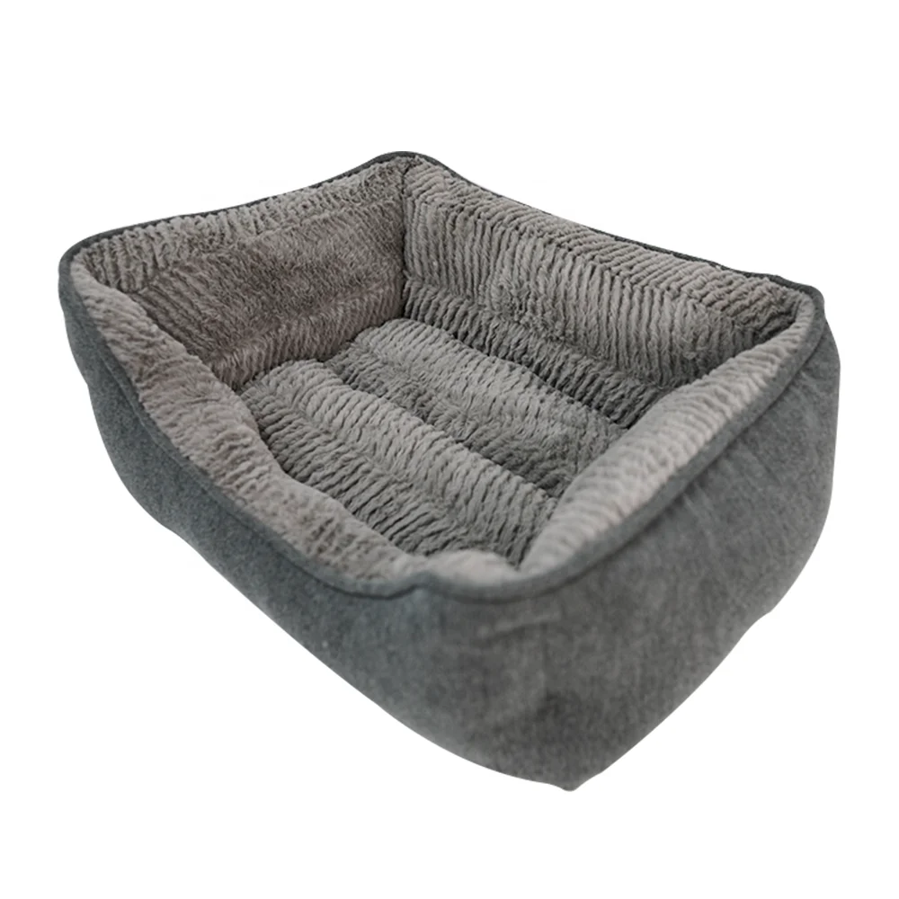 Washable Pet Bed For Cats Soft And Plush Cat Bed Warm Round Anti-slip Cat Bed