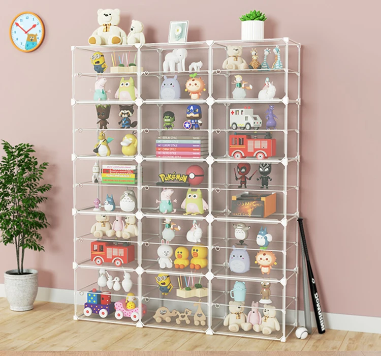 Modularization Household DIY Modular Cube Wardrobe Closet Storage Plastic Cabinet Foldable Organizer