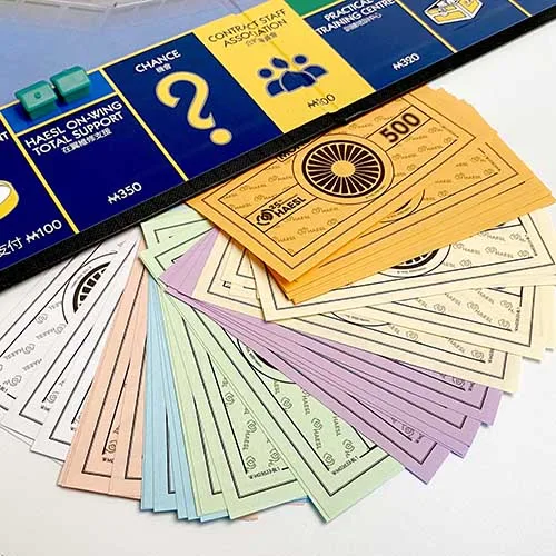 Hasel X Monopoly Classic Лицензированная Монополия настольная игра корпоративный индивидуальный рекламный подарок