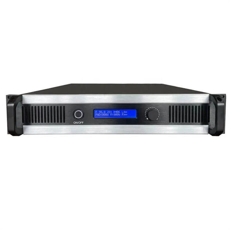 1000w FM Transmitter for 87.5-108MHz Church School Broadcast Radio Station Fcc Certified