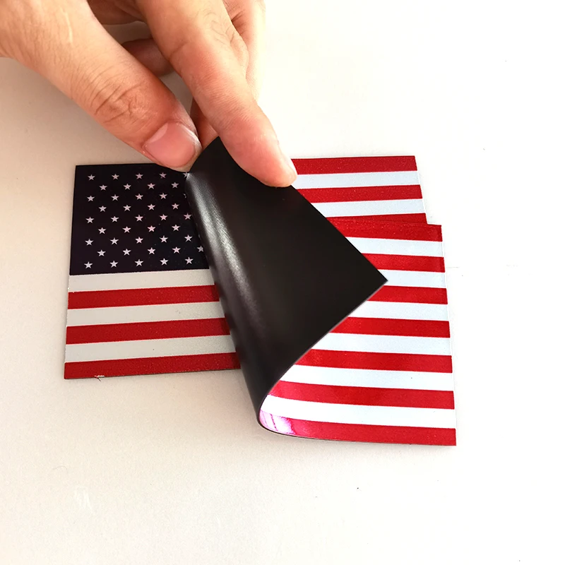Waterproof Patriotic American Flag Magnet for Cars Trucks Vans Toolboxes Refrigerators