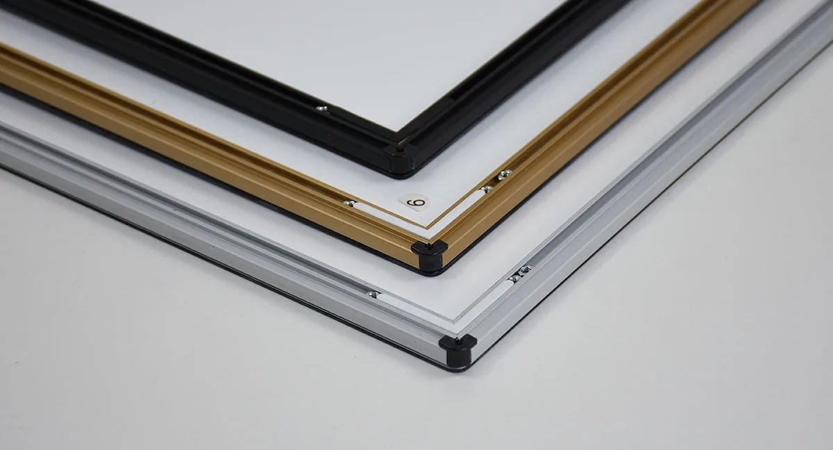 Настольный лайтбокс фоторамка Алюминиевый зажим постер со светодиодной подсветкой