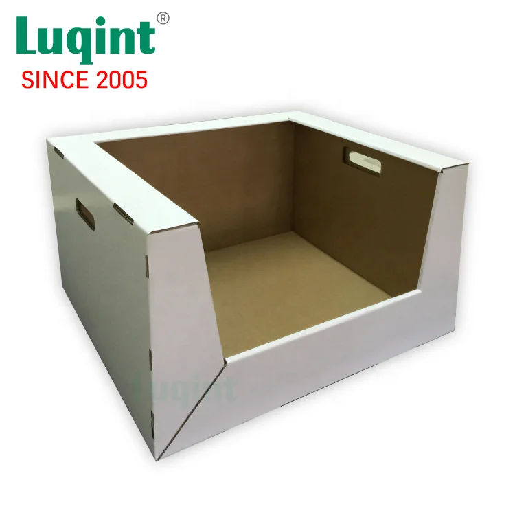 Pdq Custom PDQ Display Counter Display Box Supermarket Cardboard Counter Top