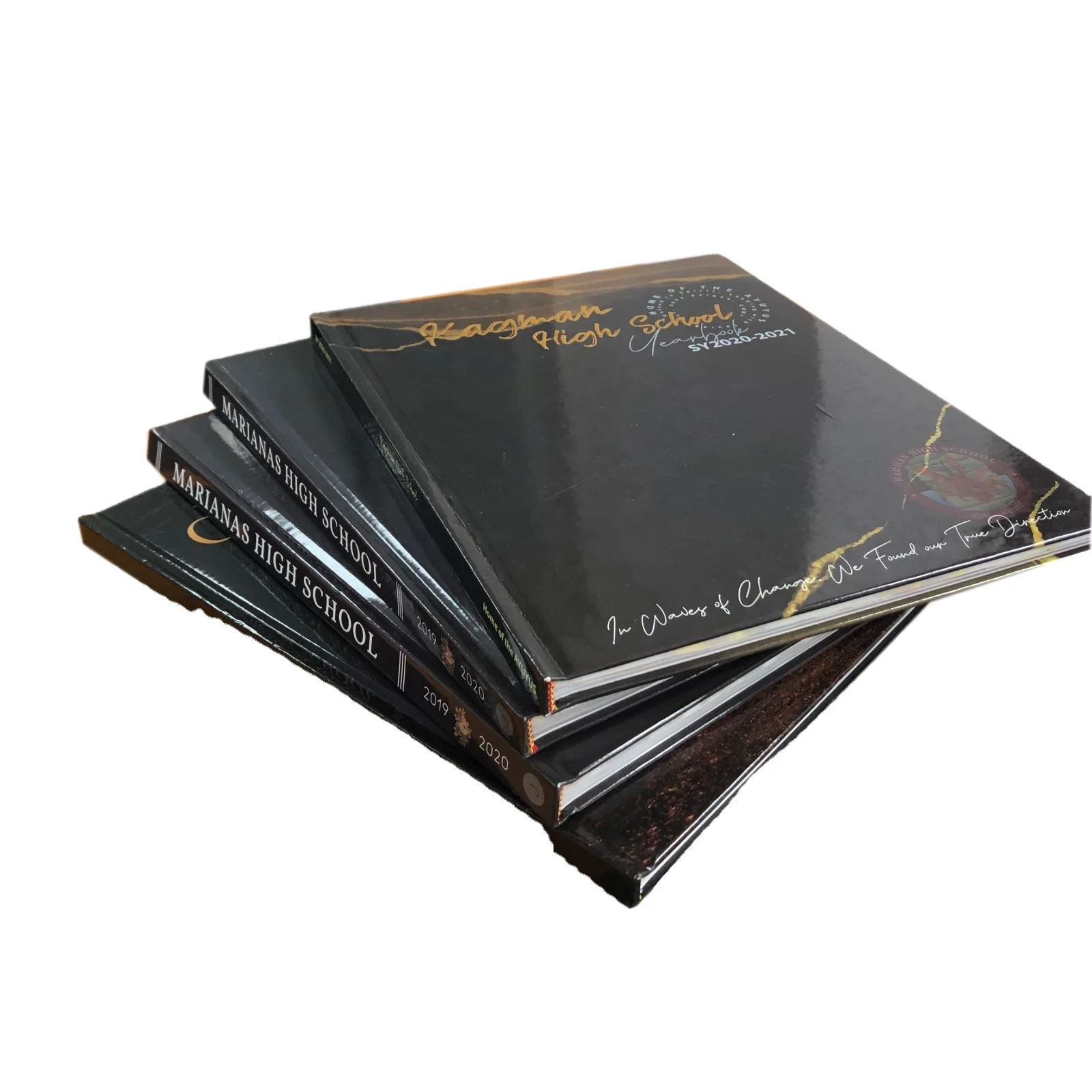 cheap rice Custom Hardcover School Yearbook Sewing Binding Coffee Table Case bound Magazine Photo Book Printing Service
