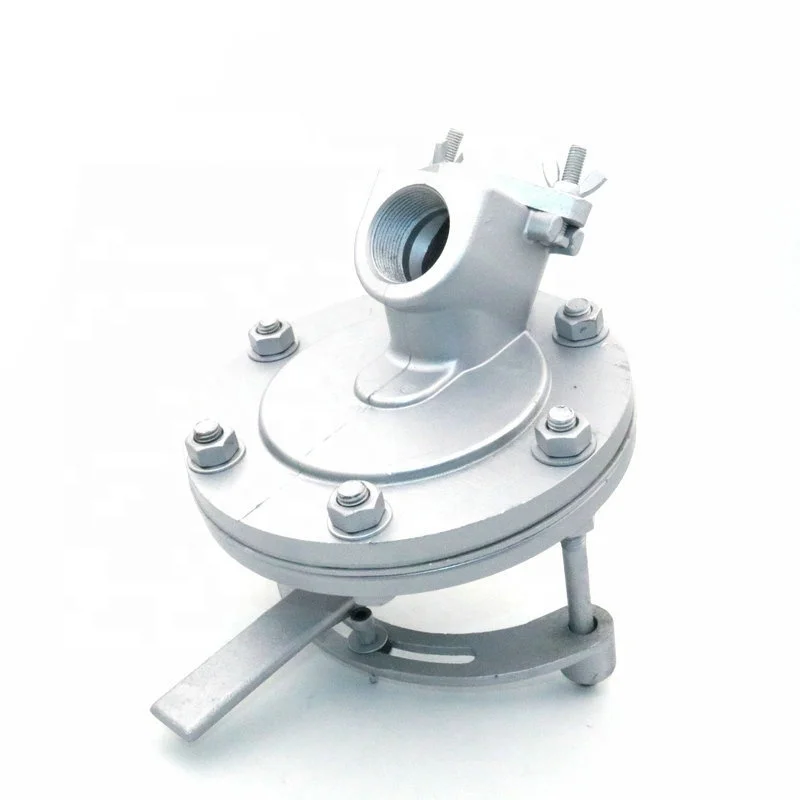 Aluminum Manual High Pressure Blasting Machine Sand Tank Lower Sand Valve Flow Control Valve