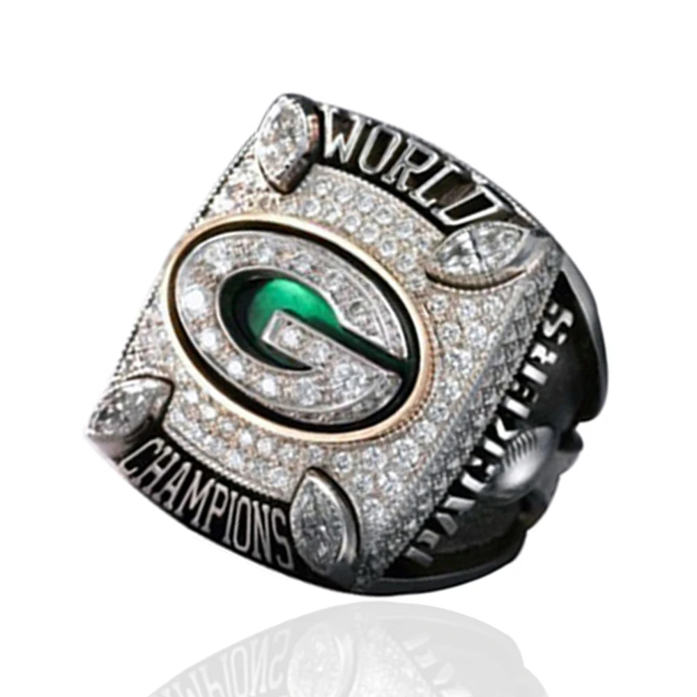 Кольцо чемпионата мира 2010 Green Bay Packer изготовленное на заказ оптовая продажа кольцо с памятью ювелирные изделия