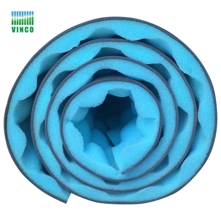 Factory hot sales soundproof pipe foam /warp good price acoustic foam and acoustic lagging products for office