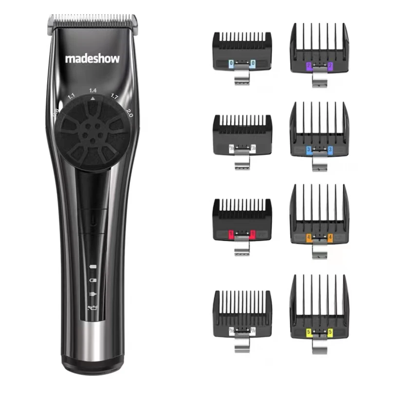 M2+ Cordless Hair Clippers for Men Professional Barbers Mens Beard and Hair trimmer