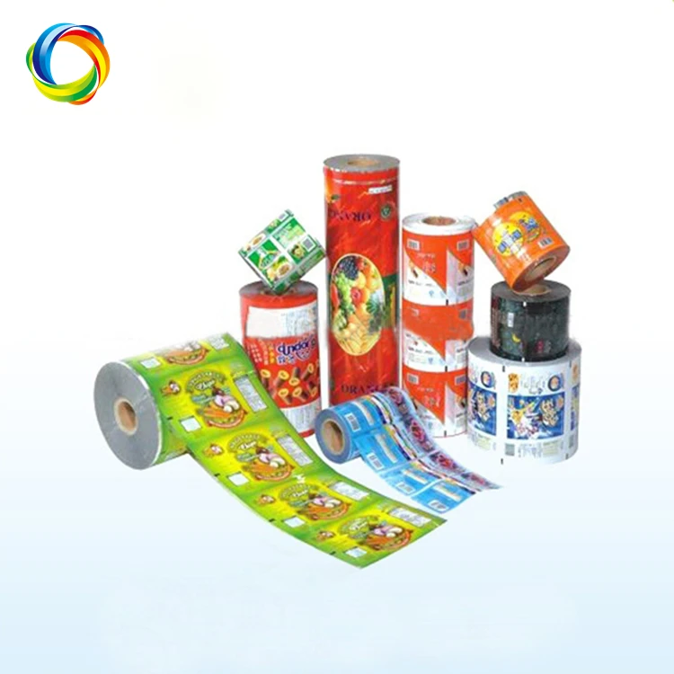 Aluminum Snack Packaging Bag Film Roll Printed Plastic Eco Friendly Food Packaging Potato Chips Packaging Film Roll Stock