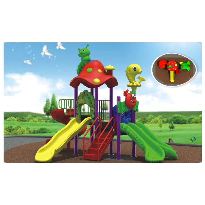 2019 kids children colorful large cheap attractive kids playground outdoor