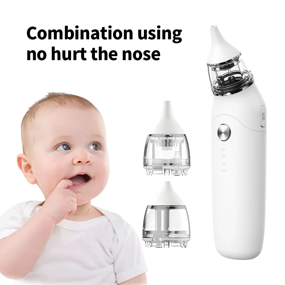 Professional USB Rechargeable Baby Nasal Aspirator Electric Nose Cleaner For Baby Health Care
