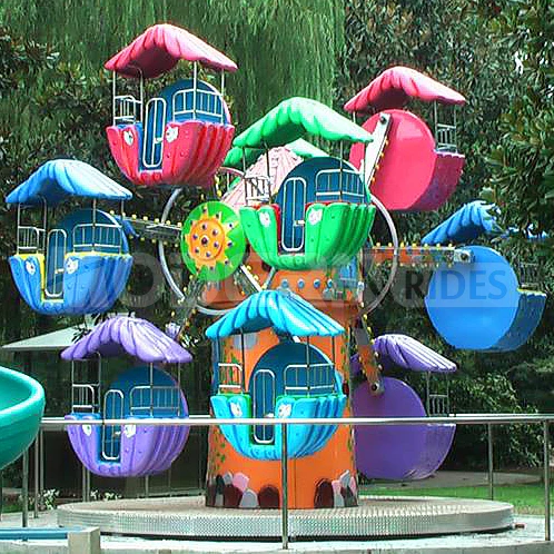 Outdoor Playground Attraction Park Equipment Funfair Rides Mini Ferris Wheel Manege for Kids